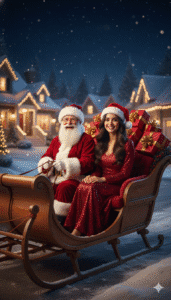Christmas Photo With Santa Claus